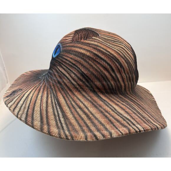 Tide Fashion Wide Brim Sun Hat Cat Face Summer Straw Beach Blue Eyes Animal - Picture 4 of 8